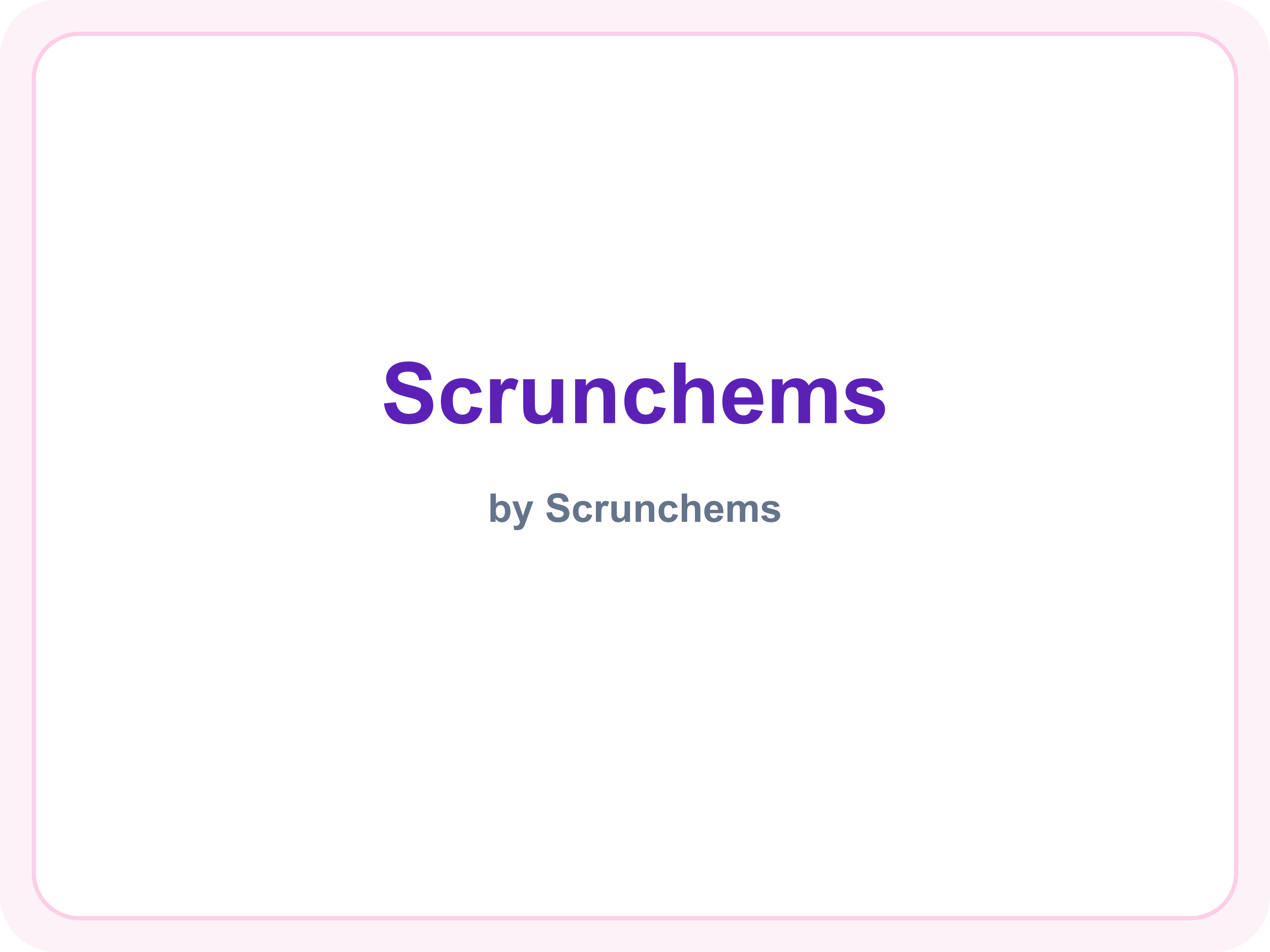Scrunchems brand name (placeholder — official logo not available)