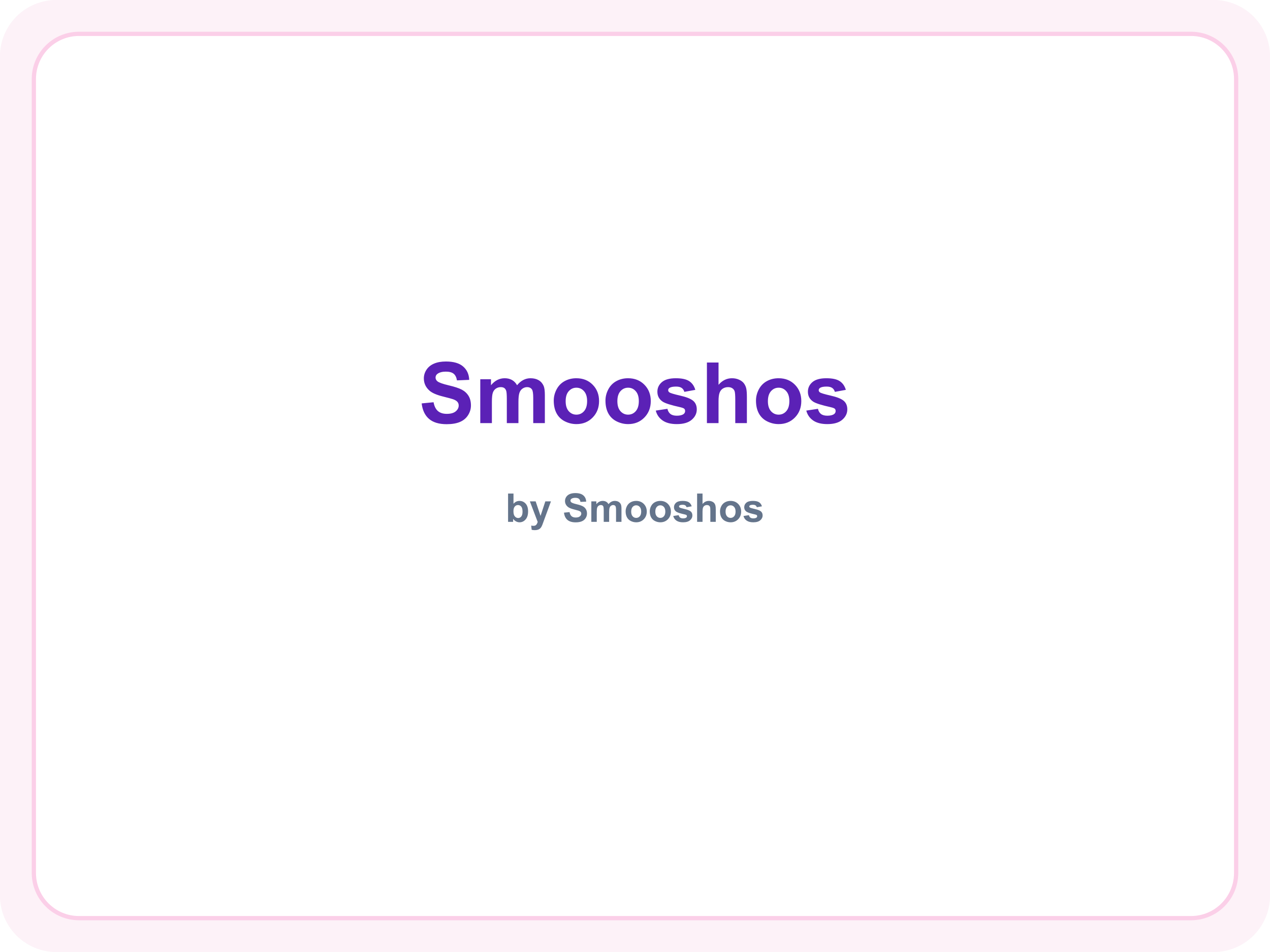 Smooshos brand name (placeholder — official logo not available)