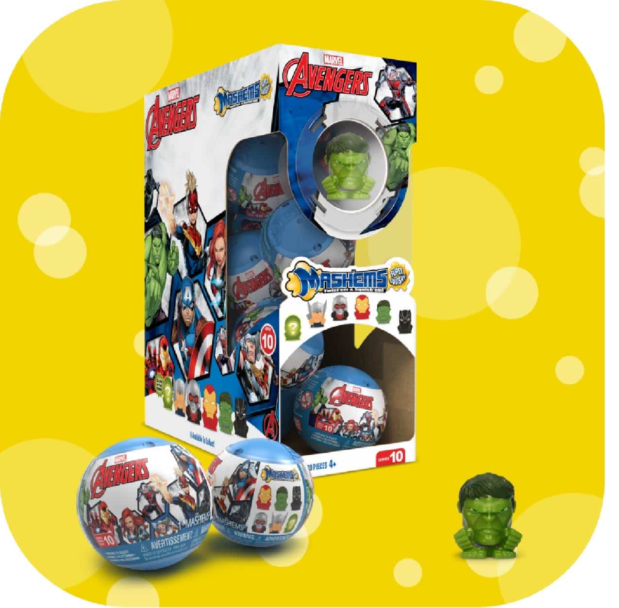 Mash'ems Marvel Avengers official Basic Fun product image
