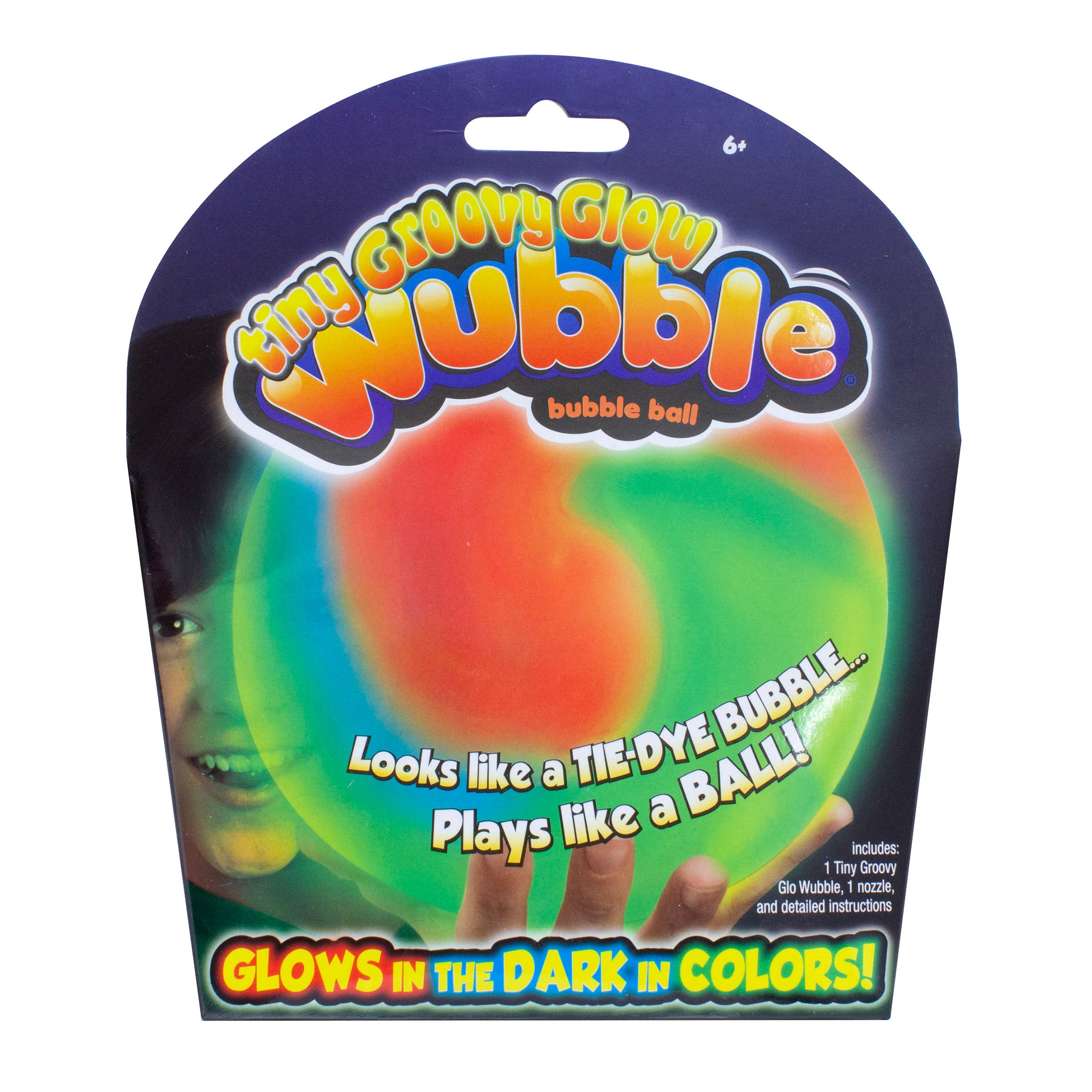 Tiny Groovy Glow Wubble soft Wubble ball product