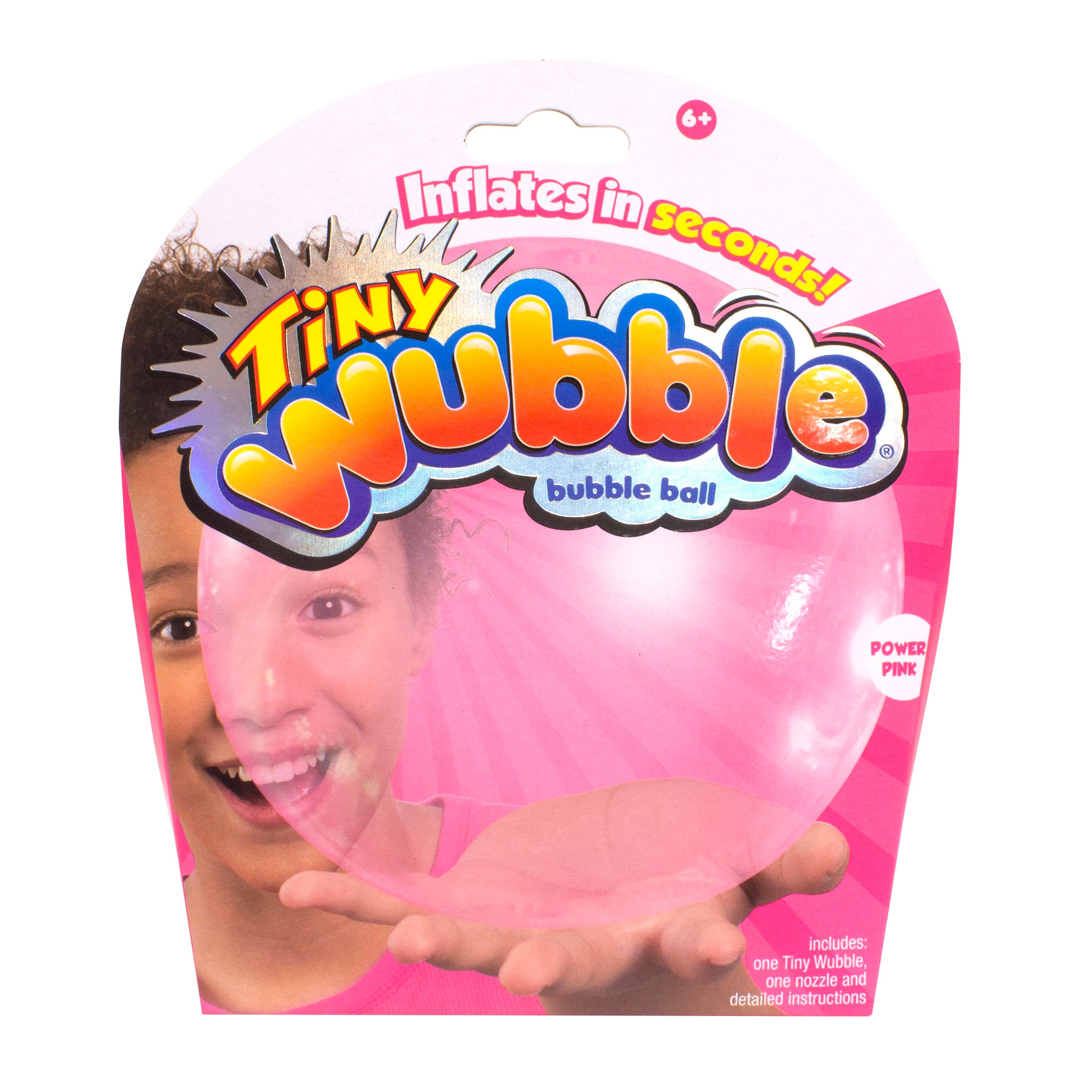 Tiny Wubble - Pink soft Wubble ball product