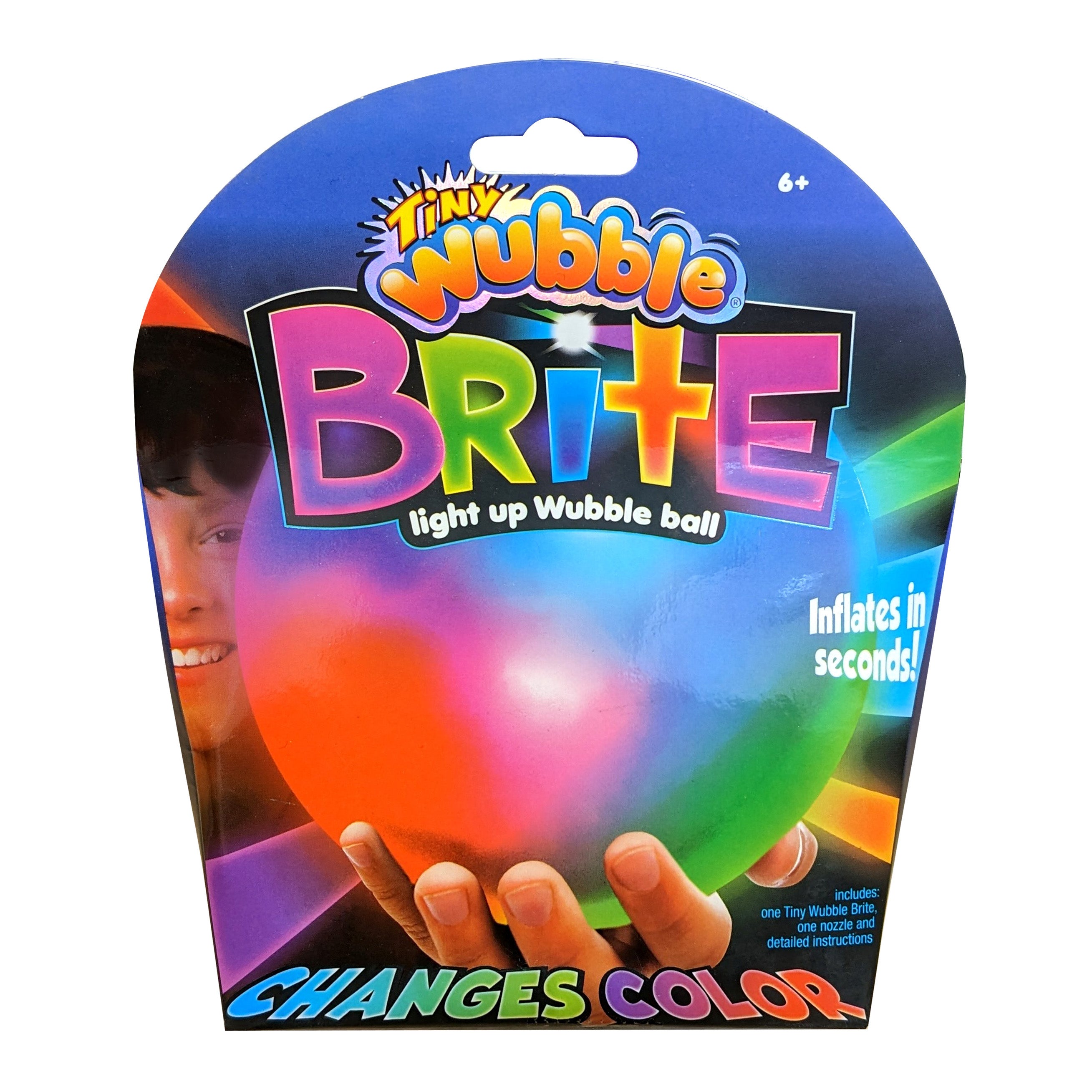 Tiny Wubble Brite soft Wubble ball product